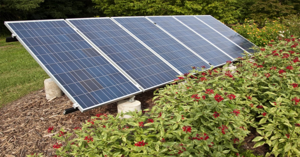 Installation de panneaux solaires